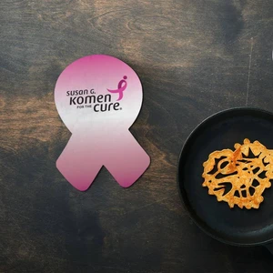 Dye Sublimated Ribbon Shaped Coaster