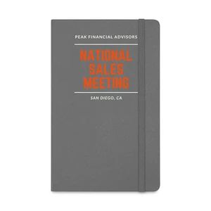 Moleskine® Hard Cover Ruled Large Notebook view 3